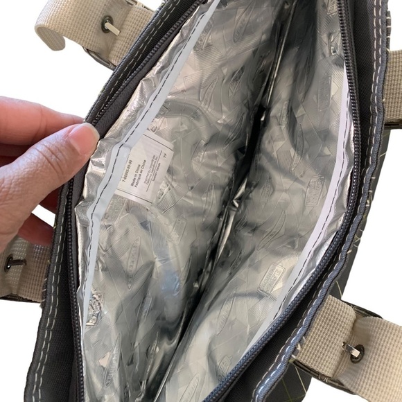 Rachael Ray grey and beige lunch bag new - Picture 2 of 5